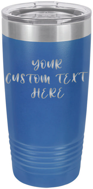 PERSONALIZED Authentic 20 oz Yeti Rambler - LASER ENGRAVED