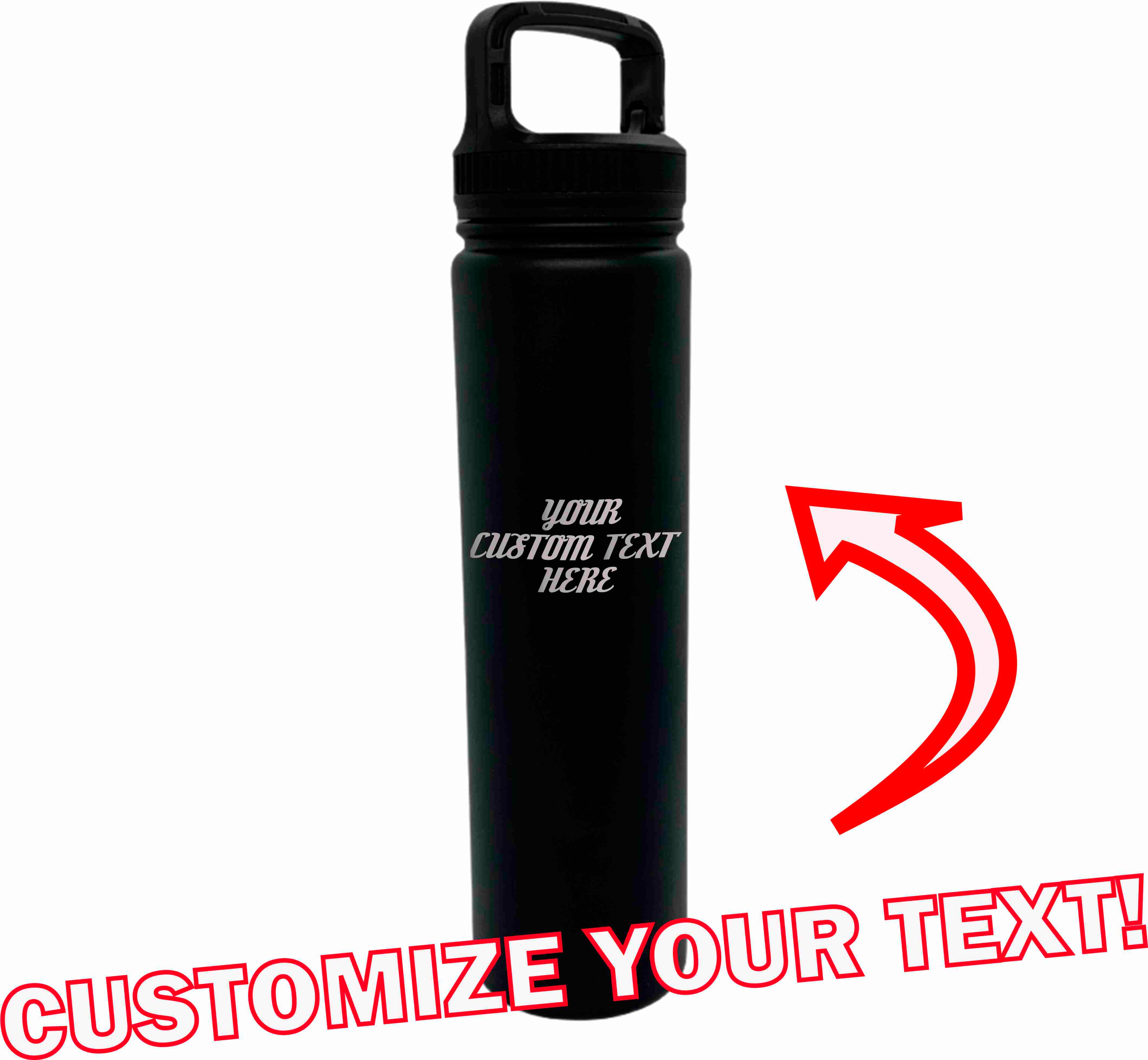 Personalized Planet Water Bottles N/a - Black & Green Gamer